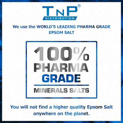 Elixir Gardens 100% Organic FCC Food Grade Medical Grade Epsom Salt 1kg Supplied In Bag