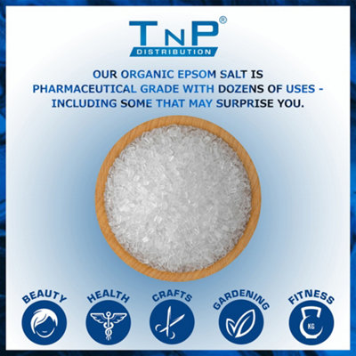 Epsom Salts Fertiliser 25KG Premium Nutritious Garden Plant Growth Granules