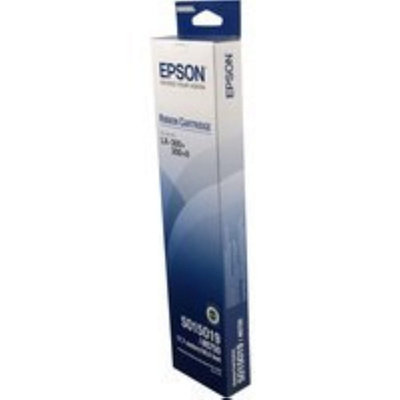 Epson C13S015637 Ink Cartridge for LX350/LX300, Black, Genuine