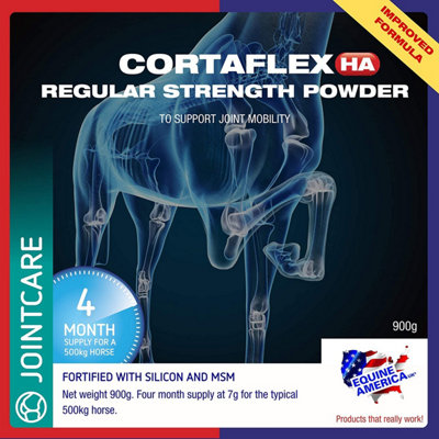 Equine America Cortaflex Regular Strength Powder Joint Supplement 900g