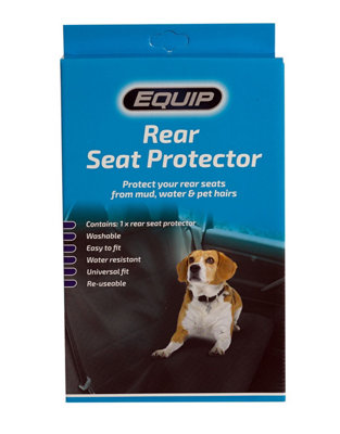 Equip ERP003 Universal Rear Seat Cover Protector Easy Fit Washable Reusable