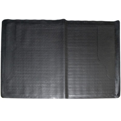 Equip Universal Fit Heavy-Duty Car Boot Liner Mat Protector Black (Small)