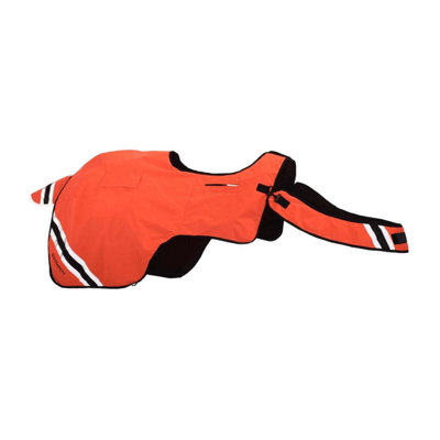 Equisafety Standard-Neck Hi-Vis Waterproof Wrap Around Horse Turnout Rug Orange (Horse) Price Comparisons | Compare The Build