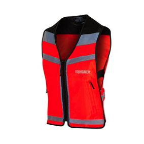 Equisafety Unisex Adult Air Hi-Vis Waistcoat