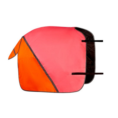 Equisafety Waterproof Hi-Vis Horse Quarter Sheet Pink/Orange (Pony) Price Comparisons | Compare The Build