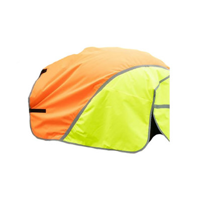Equisafety Waterproof Hi-Vis Horse Quarter Sheet Yellow/Orange (Pony) Price Comparisons | Compare The Build