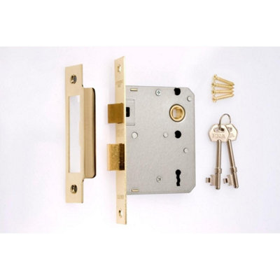 Era 3 Lever Sashlock 3 Chrome Effect Br (63mm)