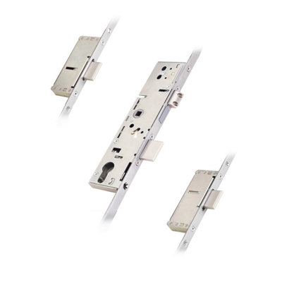 ERA 3 Point Door Lock 2 Linear 45mm Backset - Stainless Steel