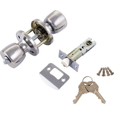 Era Entrance Lock Set Chrome (One Size) Price Comparisons | Compare The Build