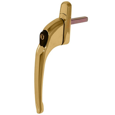 ERA PVC Window Handle Gold (Was 3222-75-2)
