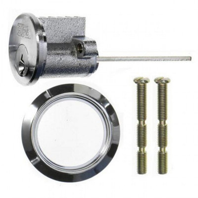 Era Satin Replacement Cylinder Lock Set Silver (One Size) Price Comparisons | Compare The Build