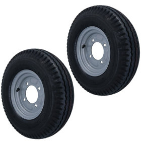 Erde Daxara 100 101 102 Large Wheel & Tyre Upgrade 4.00/4.80-8 PAIR