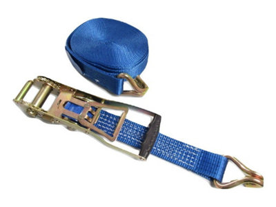 Ergo Ratchet Tie Down Strap 50MM 15M 5T X1 (Reverse Action Lashing Pull Down Claw Hook)