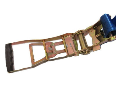 Ergo Ratchet Tie Down Straps 50MM 15M 5T X4 (Reverse Action Lashing Pull Down Claw Hook) - 5