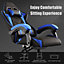 Ergonomic Gaming and Office Chair with Adjustable Features, Lumbar Support, and Stylish Color Options(Black-Blue)