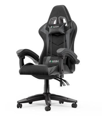 Ergonomic Gaming Chair,Soft PU Leather with Adjustable Reclining Back