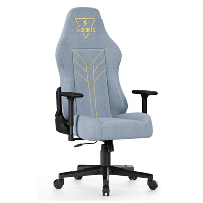 Ergonomic Height Adjustable Reclining Computer Gaming Chair with 3D Armrests for Adults