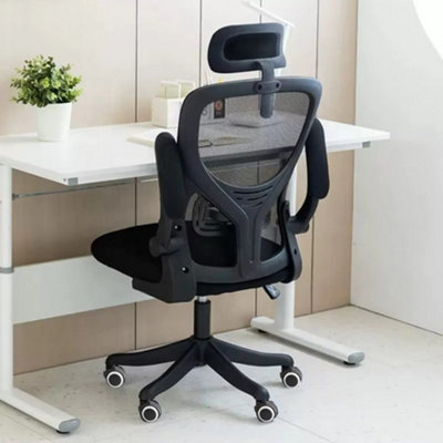 Ergonomic Mesh Office Chair with Adjustable Headrest, Lumbar Support ...
