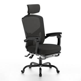 Ergonomic Office Chair with Footrest for Home Office
