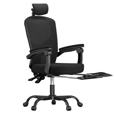 Ergonomic Office Chair with Footrest for Home Office