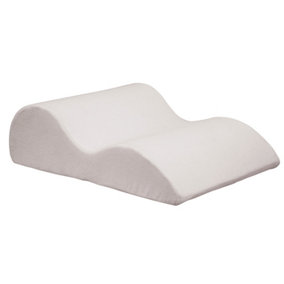 Ergonomically Designed Foam Leg Raiser - High Density Foam - Removable Cover