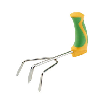 Ergonomically Handled Garden Cultivator - Reduces Wrist Stress - Gardening Aid