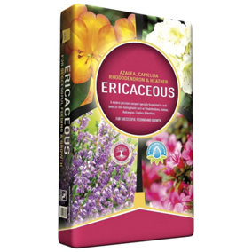 Ericaceous Special Formula60 Litre (3 x 20 Litre Bags) Plant Soil Grow With Camellia, Azalea, Rhododendron & Heather