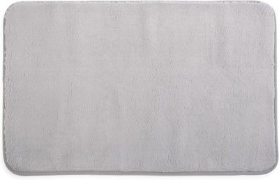 Erin Faux Fur Mat 50 x 80cm - Grey