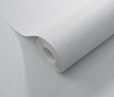 Erisman Opus Dolce Structured Vinyl Wallpaper - Grey