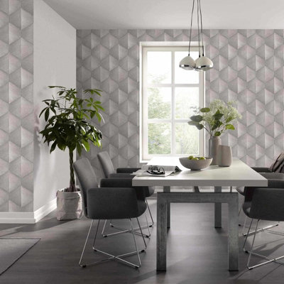 Erismann 3D Waves Fashion for Walls by Guido Maria Kretschmer Wallpaper