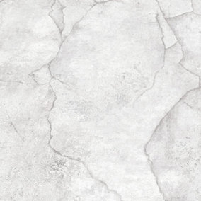 Erismann Concrete Stone Light Grey Wallpaper Modern Textured Paste The Wall