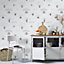 Erismann Grey Coffee House Cafe Latte Wallpaper Paste The Wall Vinyl Kitchen 10088-10