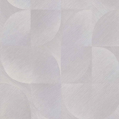 Erismann Martinique Geometric Tile Abstract Graphic Grey Wallpaper