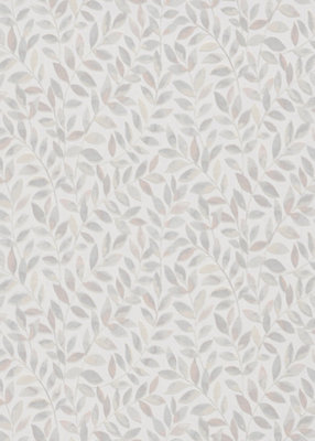 Erismann Opus Ameroso Blown Vinyl Wallpaper - Grey