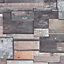 Erismann Stone Slate Brick Wallpaper Modern Contemporary Paste The Wall Vinyl