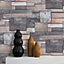 Erismann Stone Slate Brick Wallpaper Modern Contemporary Paste The Wall Vinyl