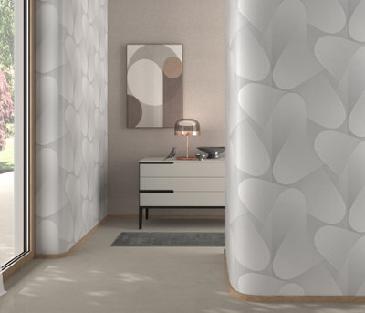 Erismann Wallpaper Allure light grey