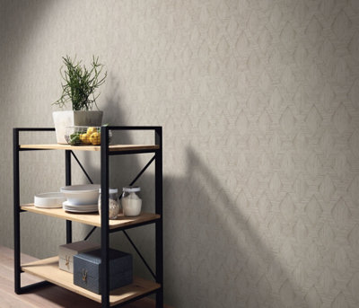 Erismann Wallpaper Hidden Harmony beige