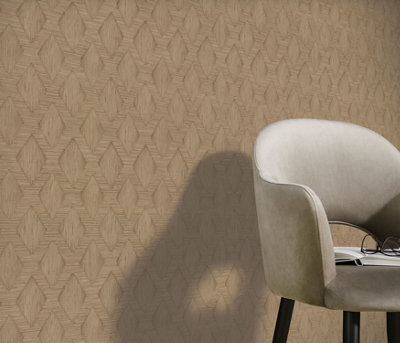 Erismann Wallpaper Hidden Harmony brown