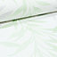 Erismann White Silver Lime Green Leaf Floral Glitter Textured Vinyl Wallpaper