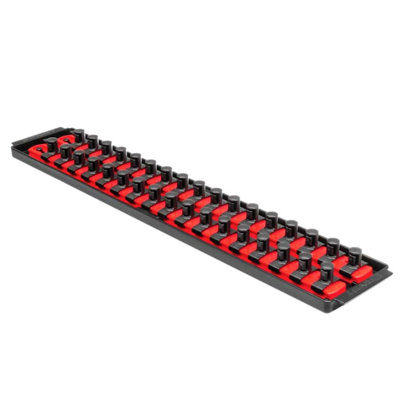 Ernst 8510 Socket Boss Storage Organiser Rail Combo Pack 18" Red