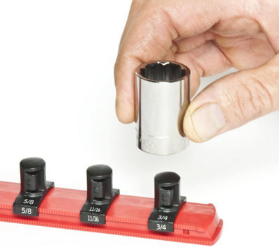 Ernst Durapro Twistlock Socket Rail 1/4 Dr 18In