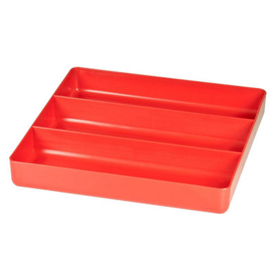 Ernst Tool Organiser Tray Red 3 Compartment 5020