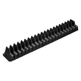 Ernst Wrench Pro 20 Tool Spanner Storage Organiser Black 5400