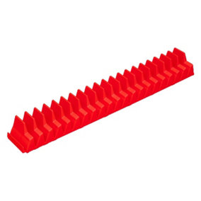 Ernst Wrench Pro 20 Tool Spanner Storage Organiser Red 5402