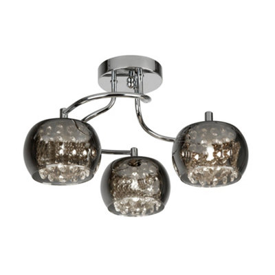 Escada 3 Semi-Flush Ceiling Light