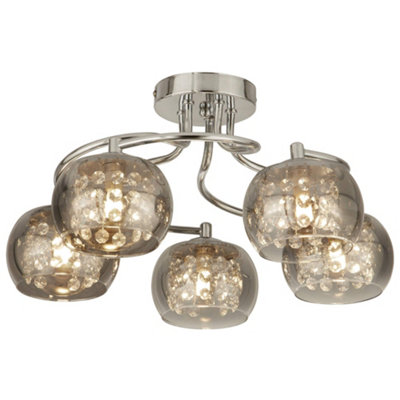 Escada 5 Semi-Flush Ceiling Light