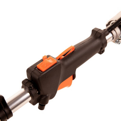 thumbnail image 2 of Mufsceku 5-in-1 Gas Lawn Mower,52CC Gas Powered Weed Trimmer 2-Stroke Brush Cutter,Cordless Hedge Trimmer,Handheld Chainsaw Hedge Pruner And Grass Edger,Air-Cooled,1.2L Fuel,Fast Delivery Orange 2 of 10