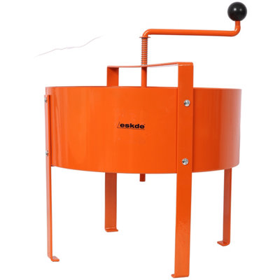 Eskde Manual Rotary Soil Sieve Heavy Duty Hand Crank Compost Riddle