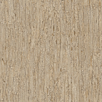 Essentia Bark Texture Mocha Wallpaper